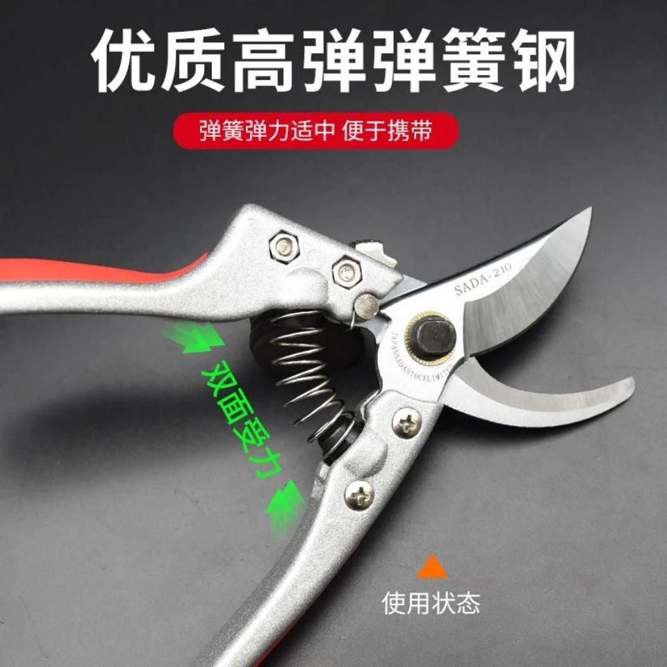 日本佐田SK5修剪果树剪佐田210果树剪树枝修枝剪刀省力剪花卉嫁