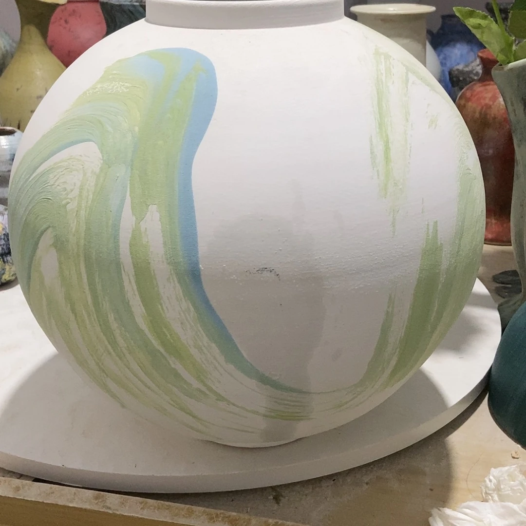 陶瓷?**?景德镇花瓶微瑕