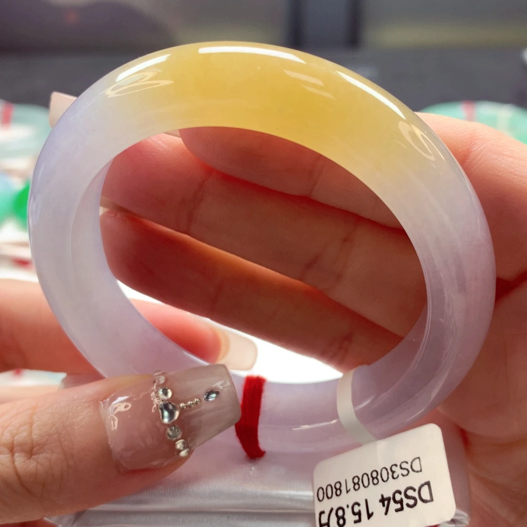 翡翠手镯未镶嵌85（112号）