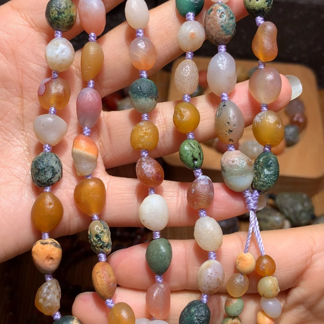 未镶嵌玛瑙/玉髓珠宝半成品