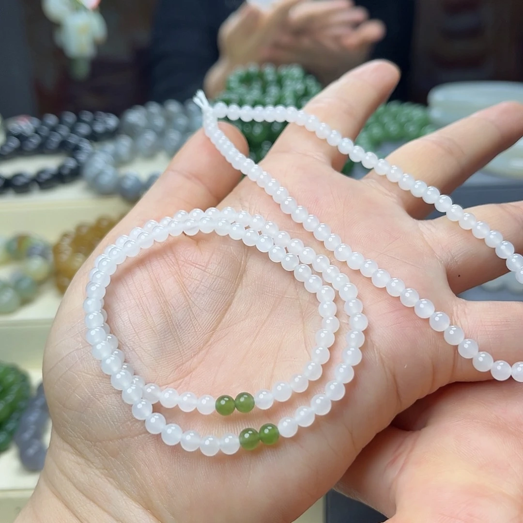 和田玉手链未镶嵌