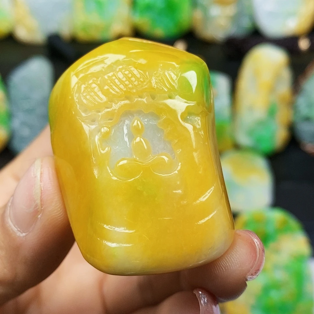 未镶嵌定制翡翠翡翠A货一物一证