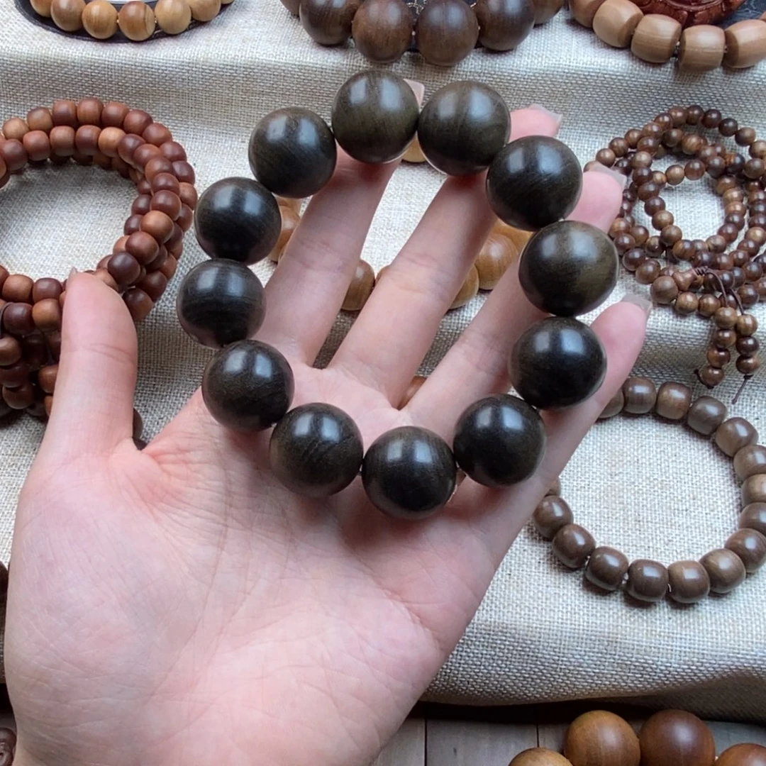 手串/手链檀香木迈索尔，老山檀香，阴沉2.0，瑕疵特价