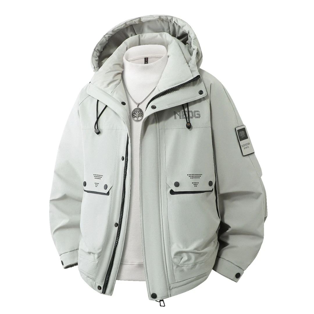 【90％白鸭绒】休士顿犀牛户外登峰系列羽绒服-8067