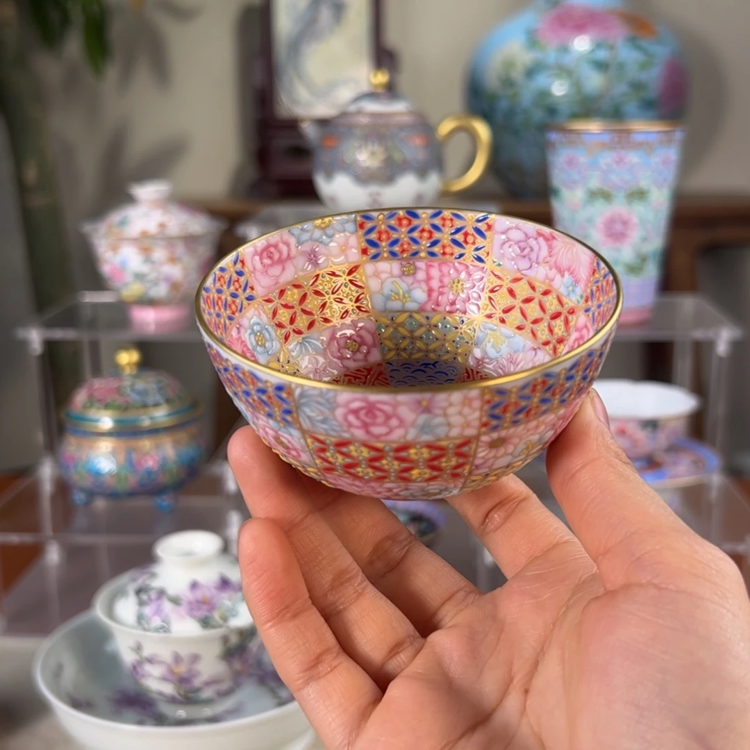 纯手工手绘 高端茶器