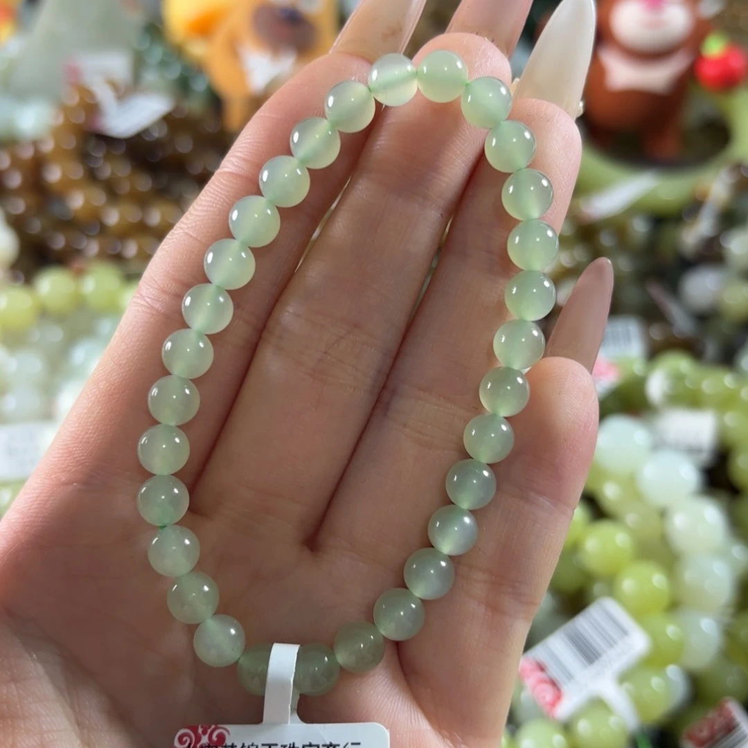 和田玉未镶嵌手链81