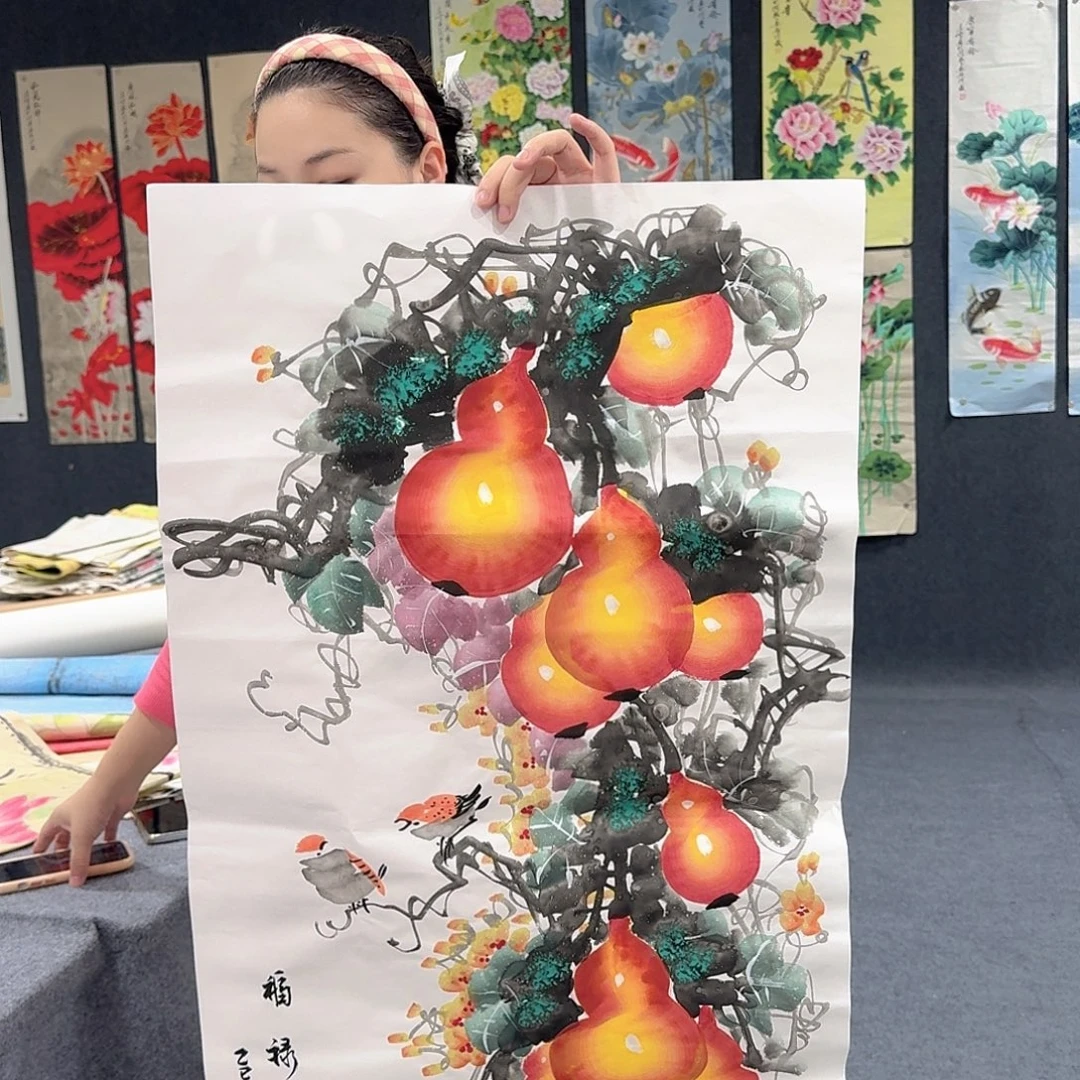 国画非常精美的一副作品