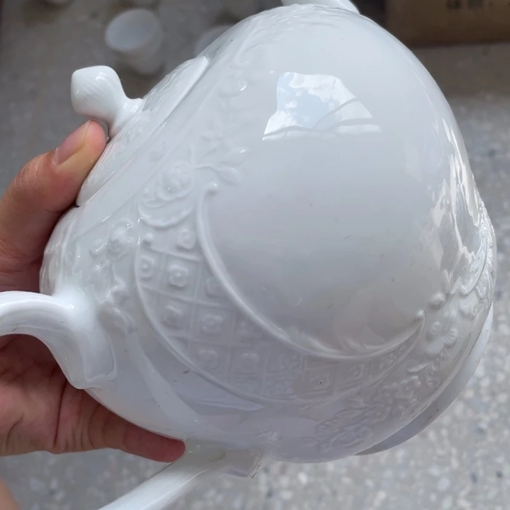 碗景德镇高温细白瓷餐具