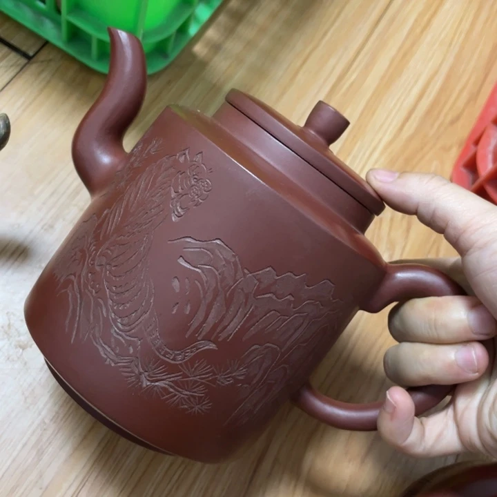 茶壶本山绿泥紫砂艺术艺术