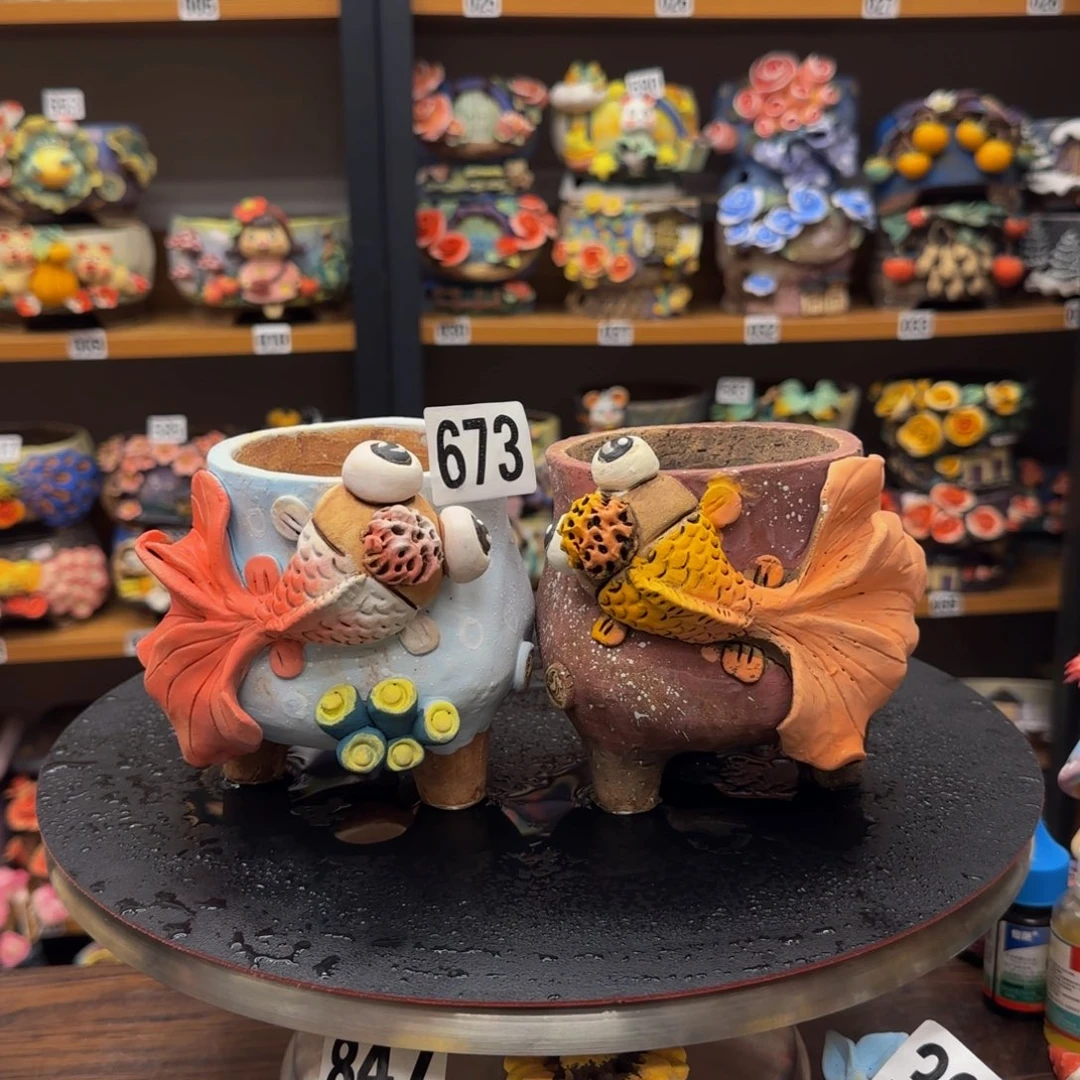 【闪购商品】粗陶手捏