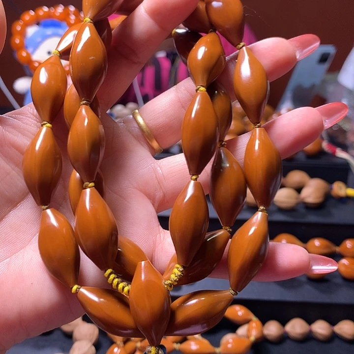 @***者橄榄核手串/手链三花手串