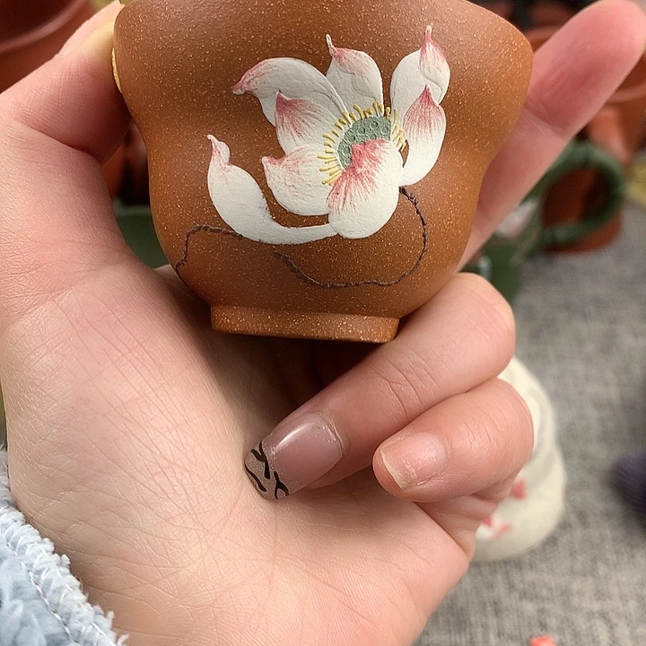 紫砂茶杯高端主人杯