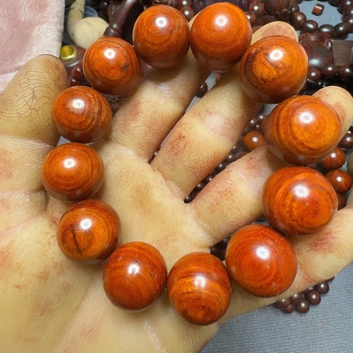 檀香紫檀（小叶紫檀）2.0/12橘红色泥料无科技