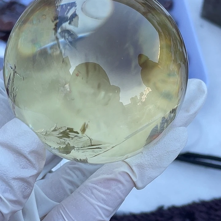 水晶珠宝半成品未镶嵌彩*糖定制