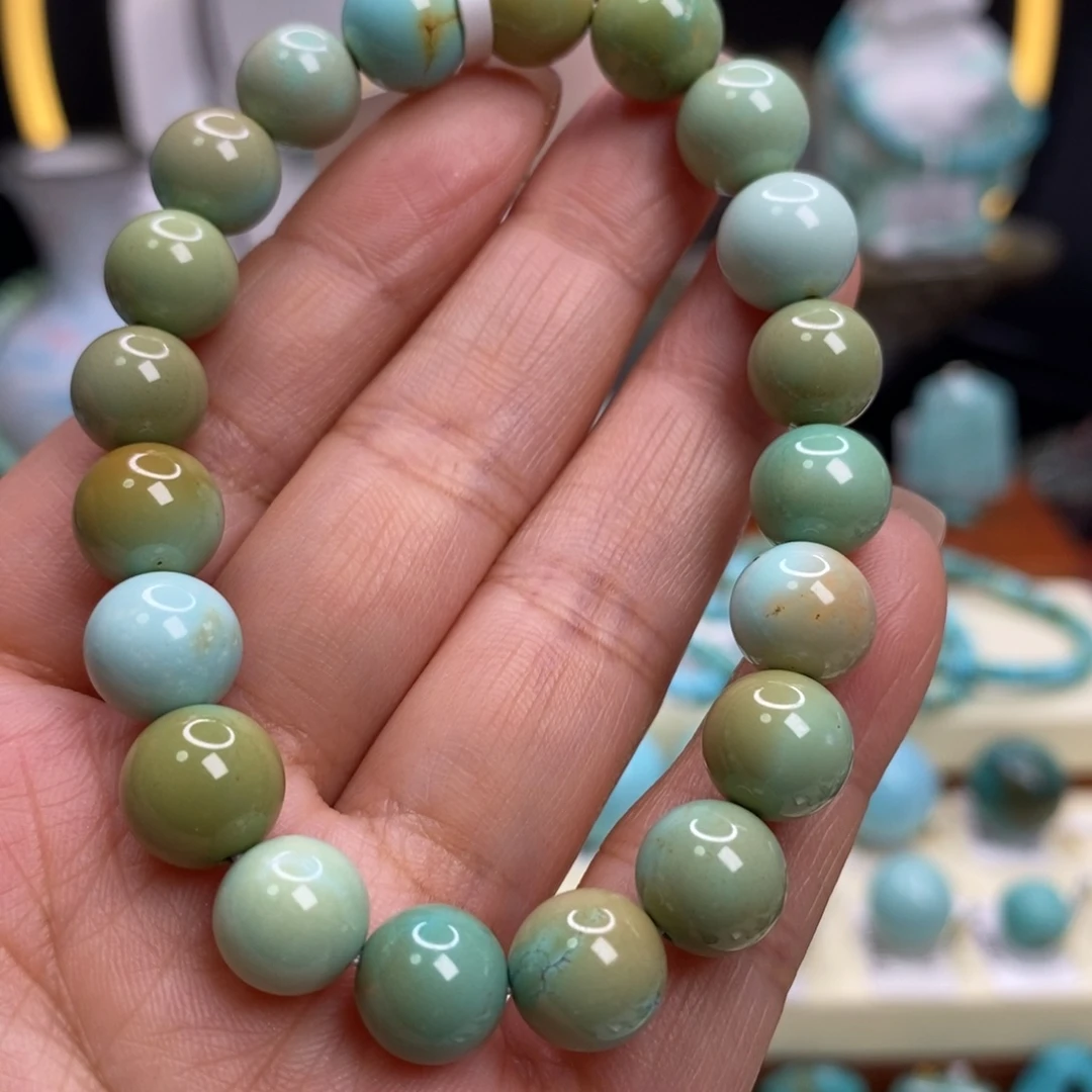 绿松石未镶嵌珠宝奇石名字姐姐专拍