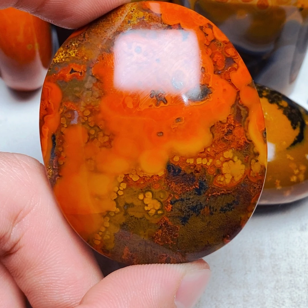 想***字玛瑙/玉髓未镶嵌颈饰