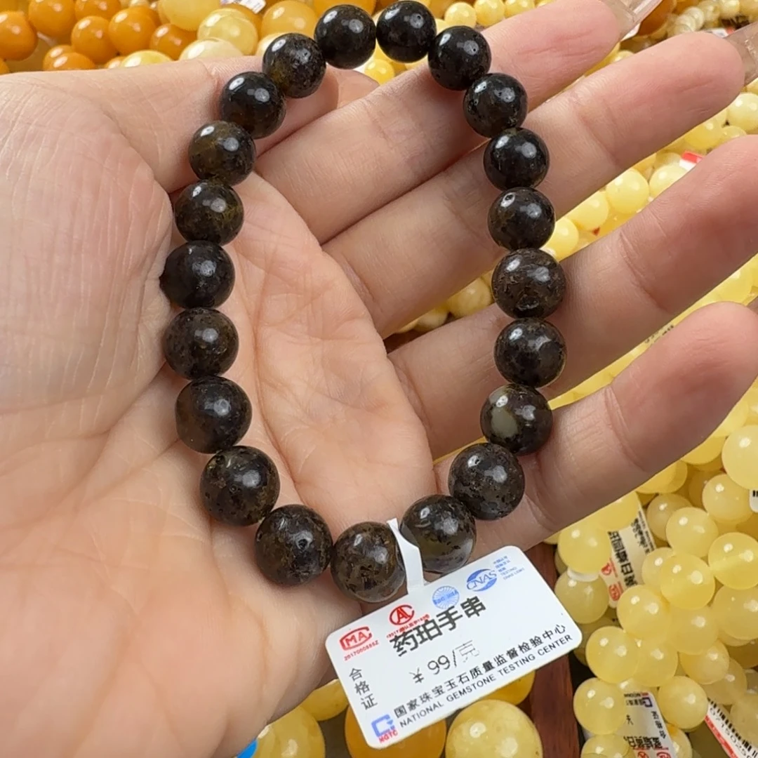 琥珀未镶嵌珠宝奇石