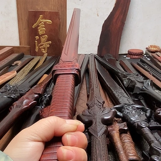 紫檀木木88长星辰刀