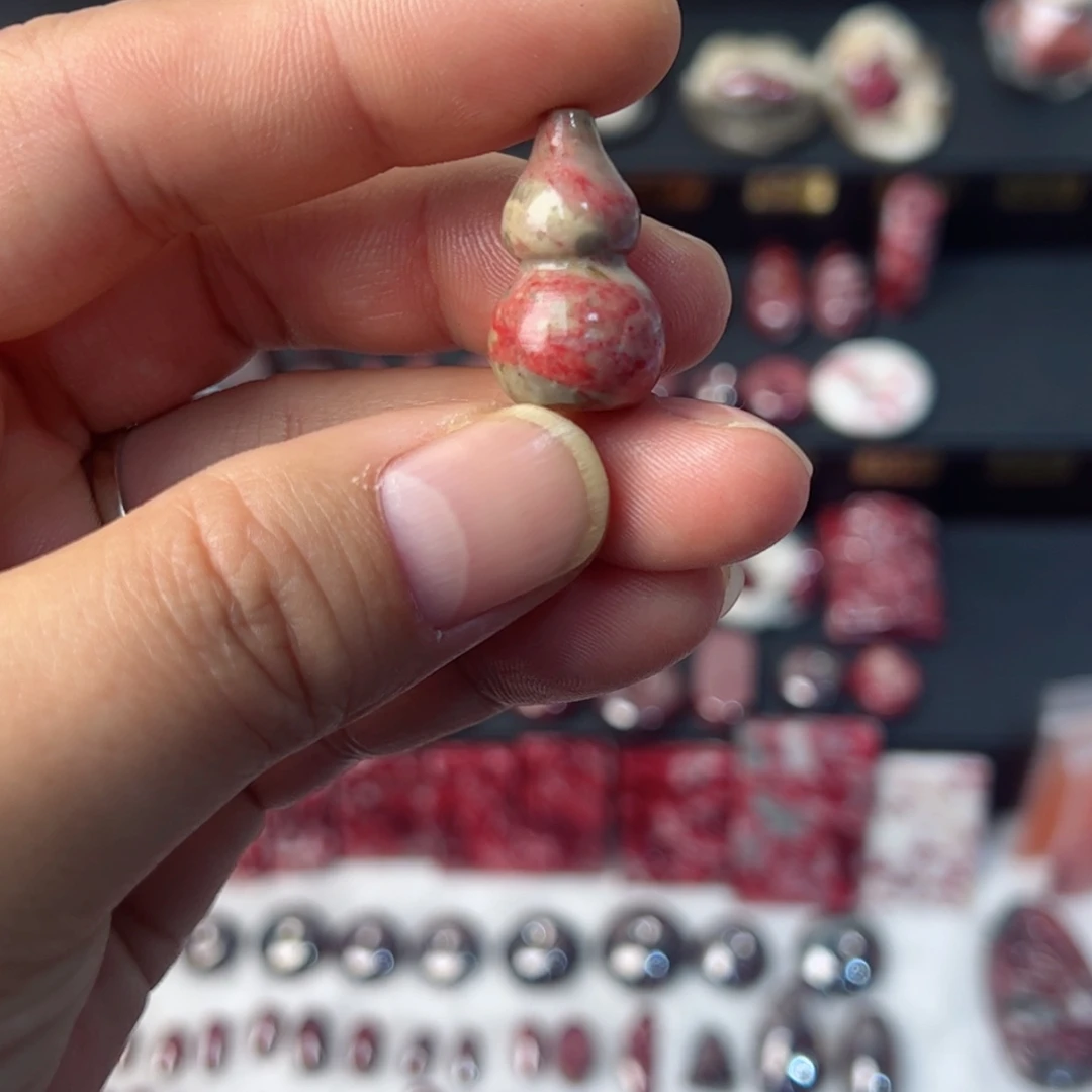 天然辰砂天然朱砂葫芦17