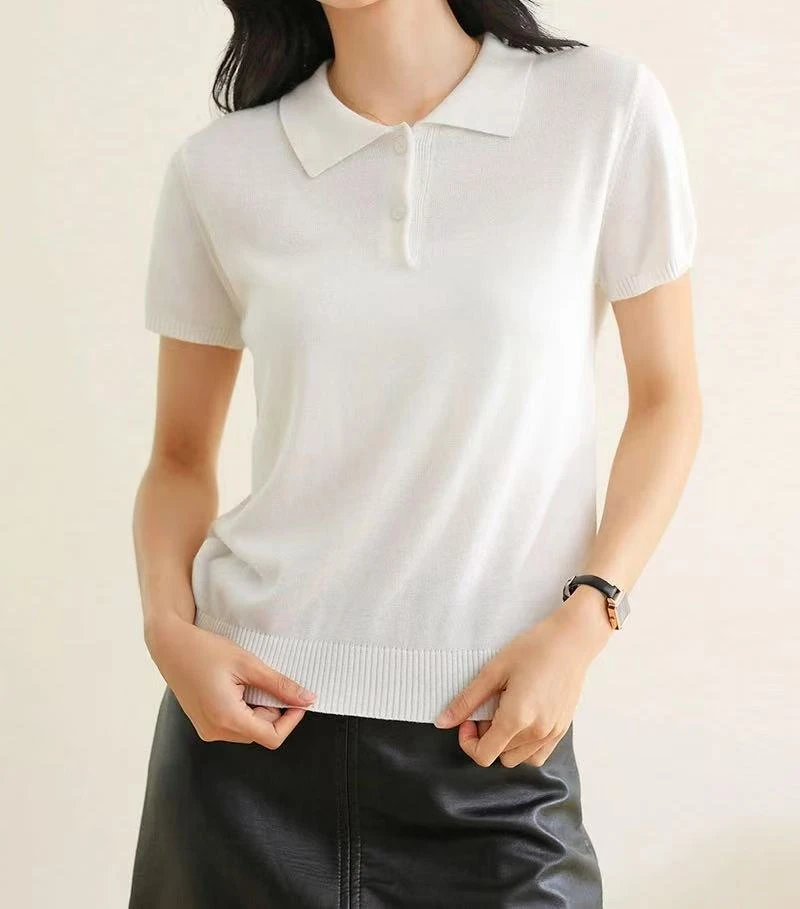 时尚英伦风商务休闲春夏季POLO上衣T恤121157