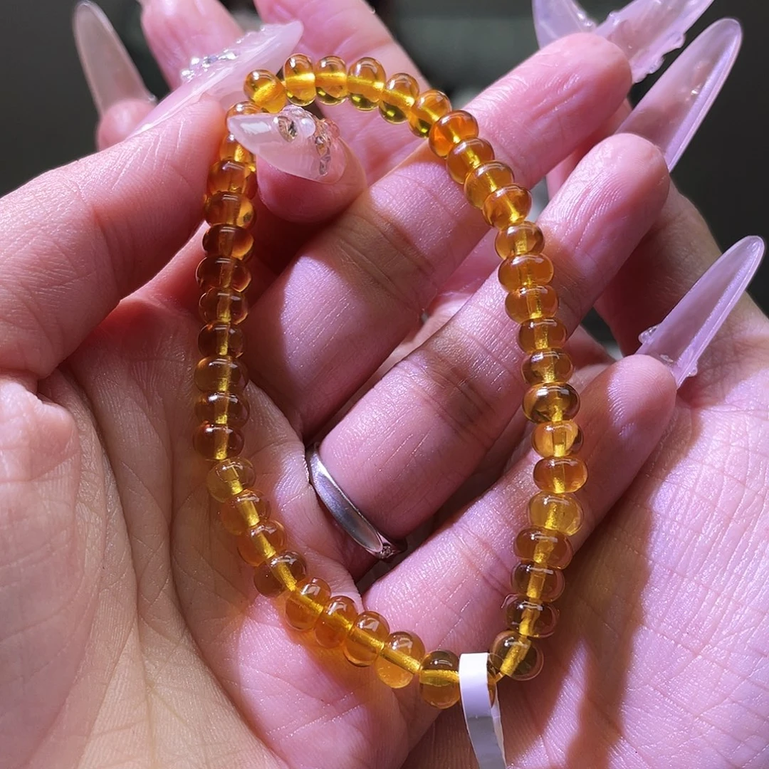 琥珀未镶嵌裸石6金珀