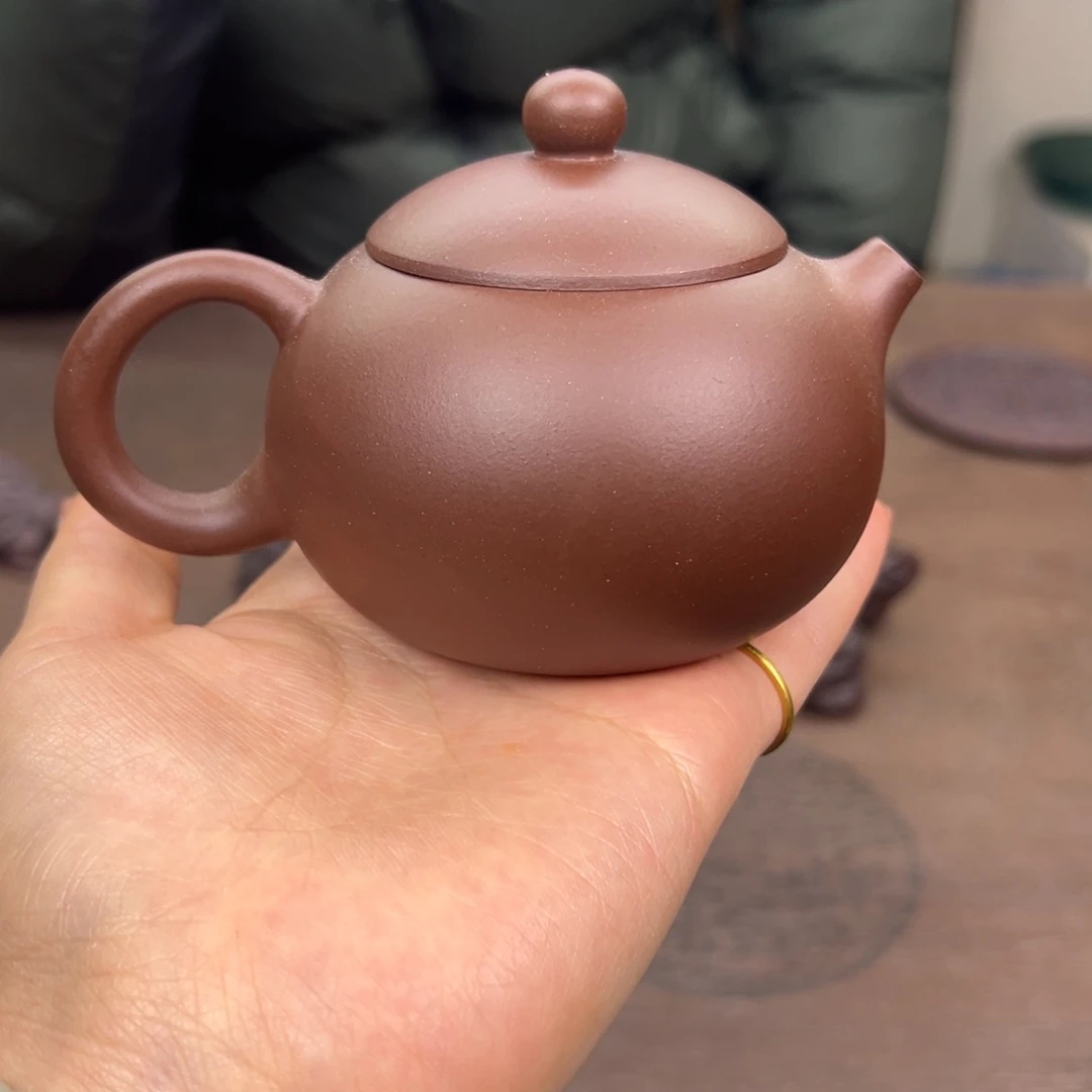 紫砂茶壶大*半手西施底槽清