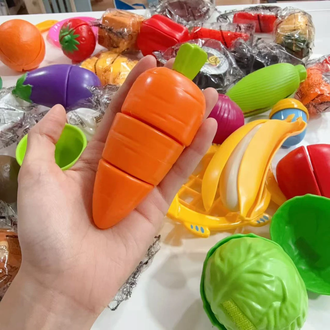 带桶出口韩国/美国高品质切切乐（10个软胶+20个ABS）全随机30件套