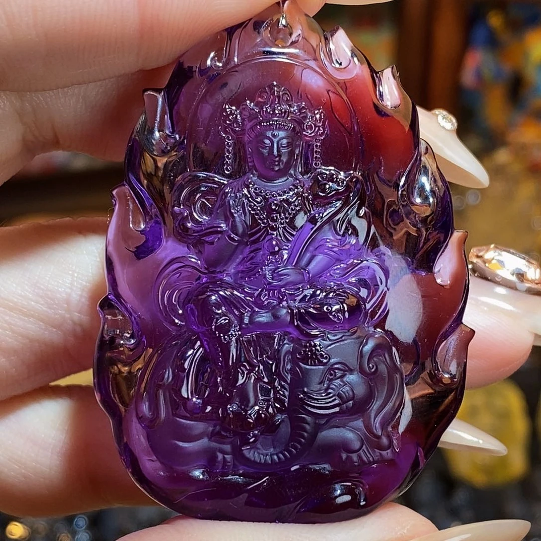 未镶嵌水晶颈饰吊坠