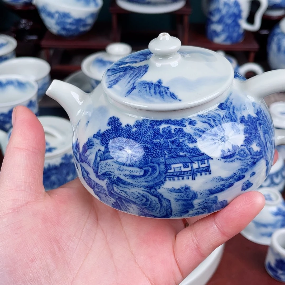 手工手绘青花青花