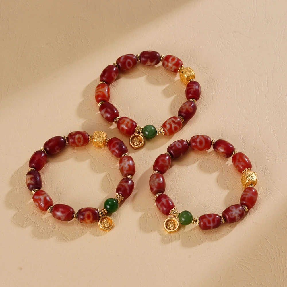 拉萨专属丨好人缘多宝天珠手串多样性其一约13.8*10mm