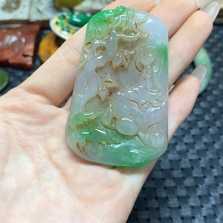 滴血莲花菩提把件