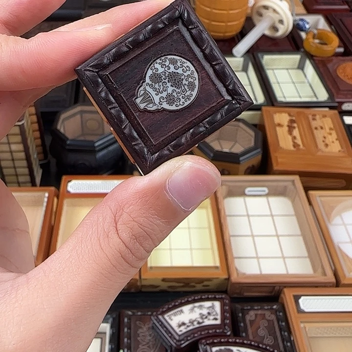 小叶紫檀3公分孤品