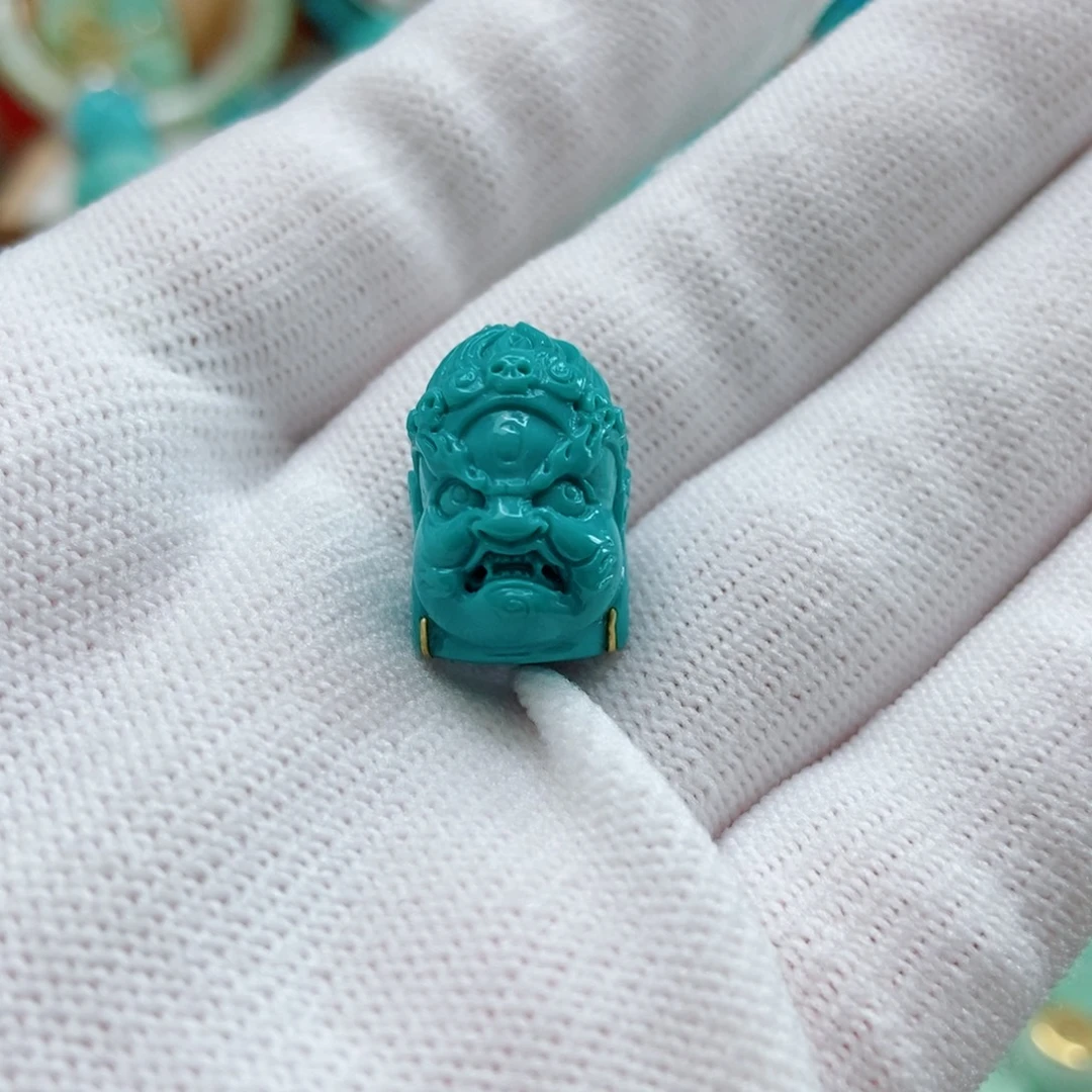 绿松石未镶嵌黑天