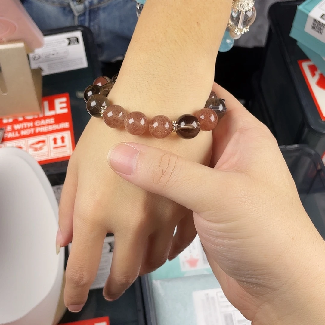 水晶银S925镶嵌手链