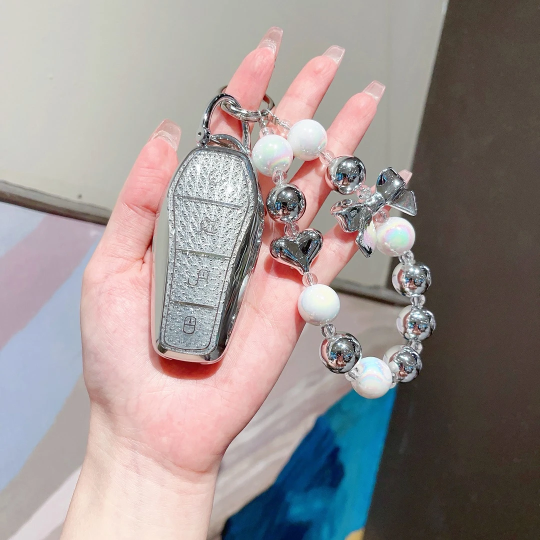 比亚迪海豚钥匙套宋pro元plus车壳唐汉DMi驱逐舰05包秦ev海鸥女扣