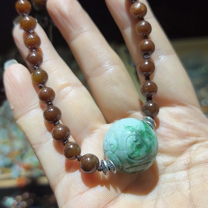 颈饰未镶嵌翡翠原创