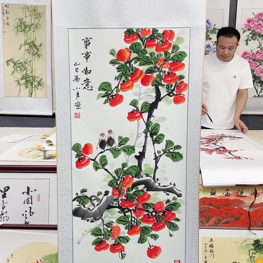 国画手绘作品手绘作品