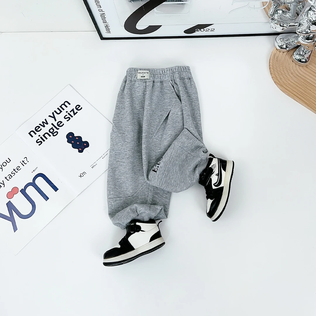 儿童裤子春夏款男童运动裤2025新款春装潮 WG28014 悠悠童话童装