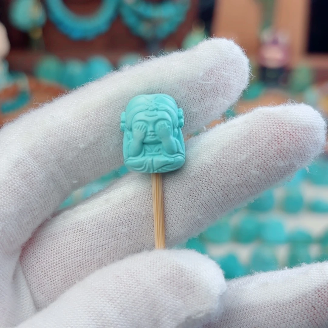 绿松石未镶嵌配饰