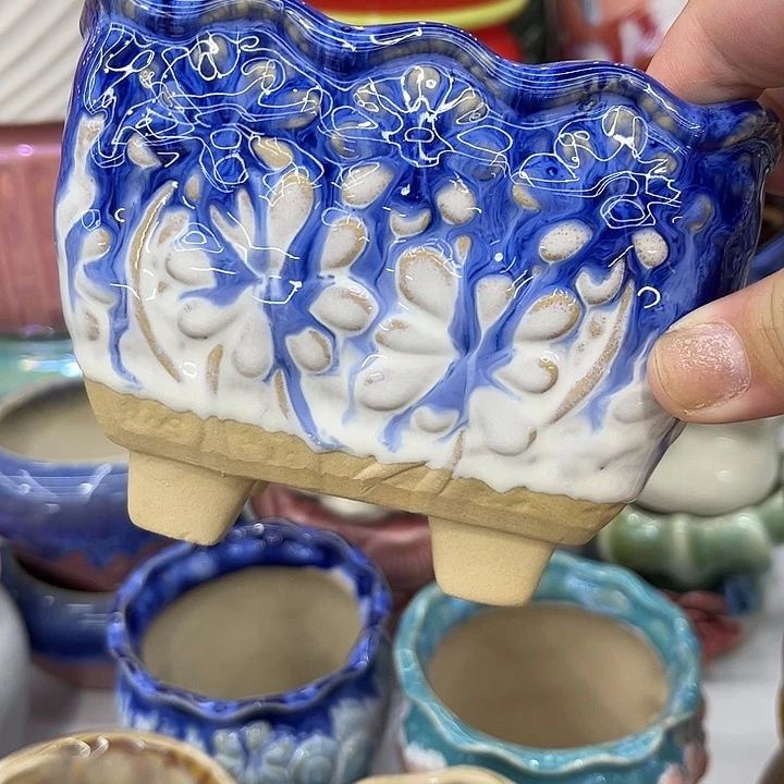 福利品！9.99包邮陶瓷花盆