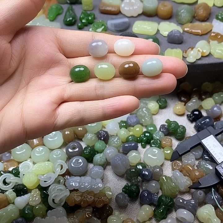 未镶嵌和田玉挂件珠子98一个多样性发其一