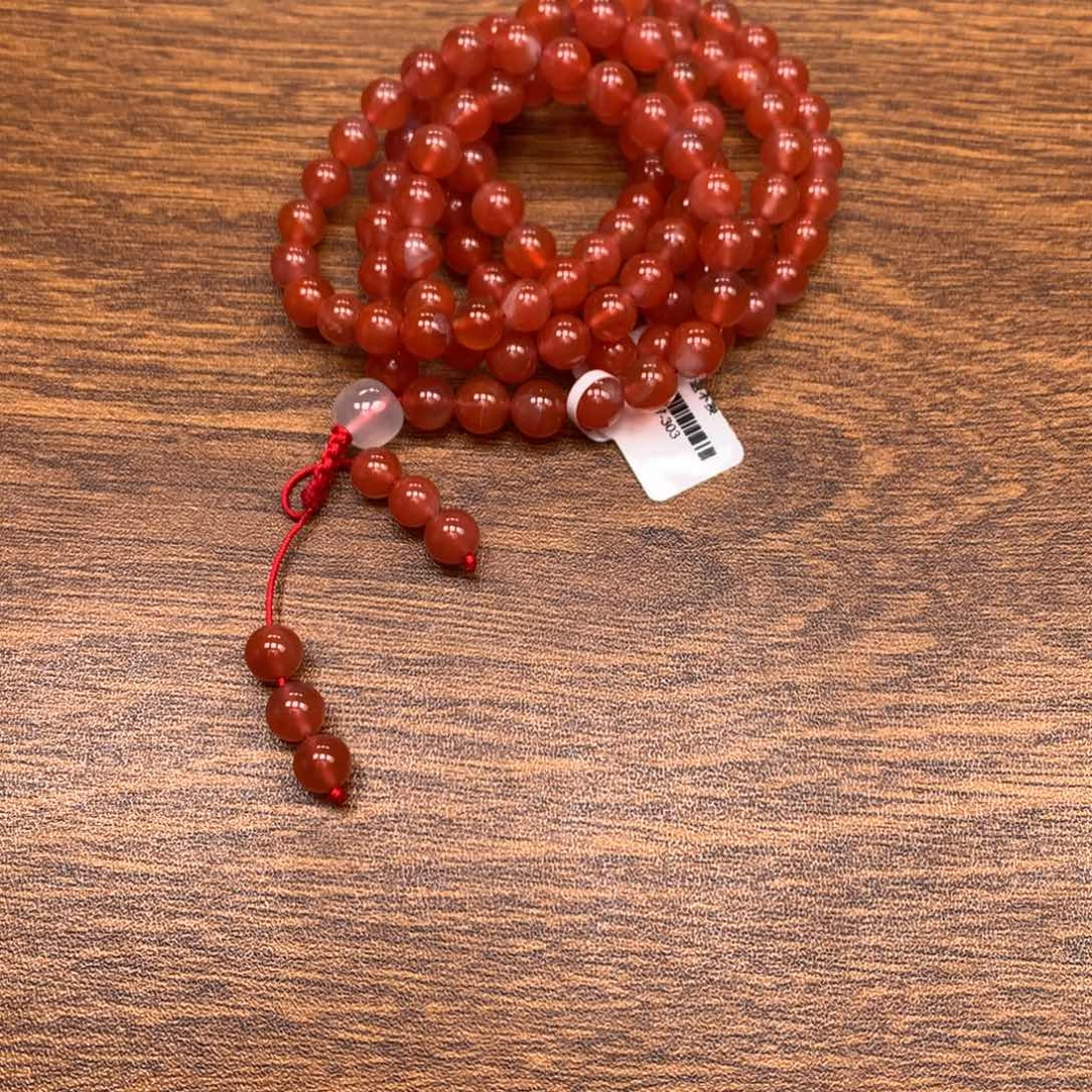 南红玛瑙单圈未镶嵌天**云241127-303