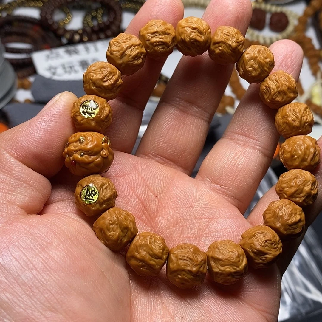 猴头核桃手串全品13左右龙蛇之变20号