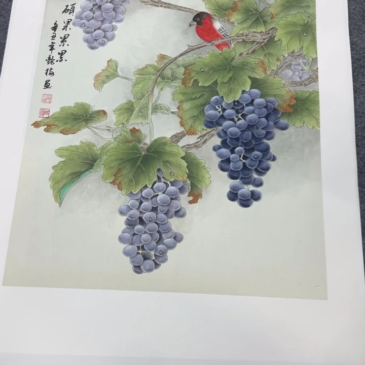 用***3国画宣纸纯手绘字画