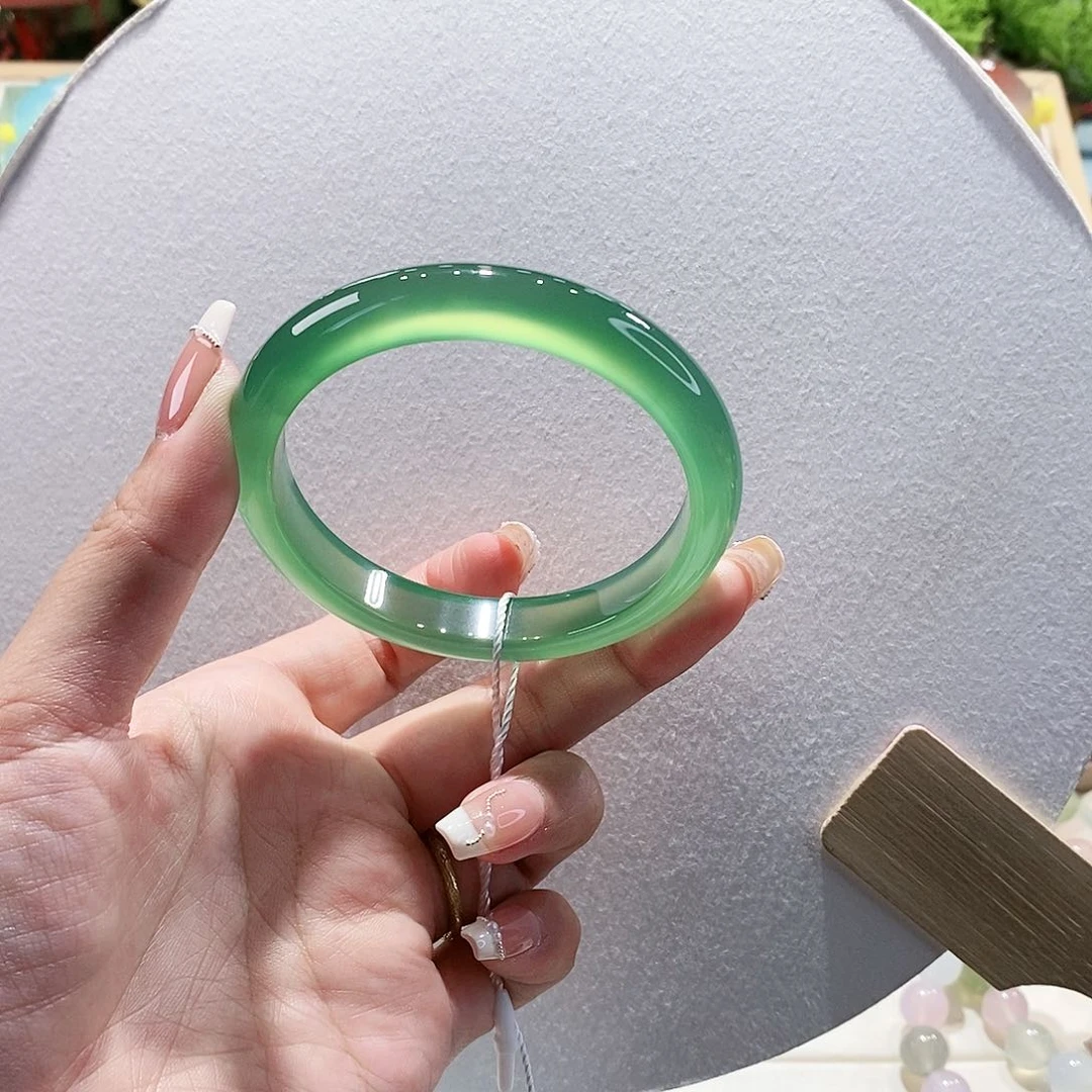 玛瑙/玉髓手镯未镶嵌56.7福利