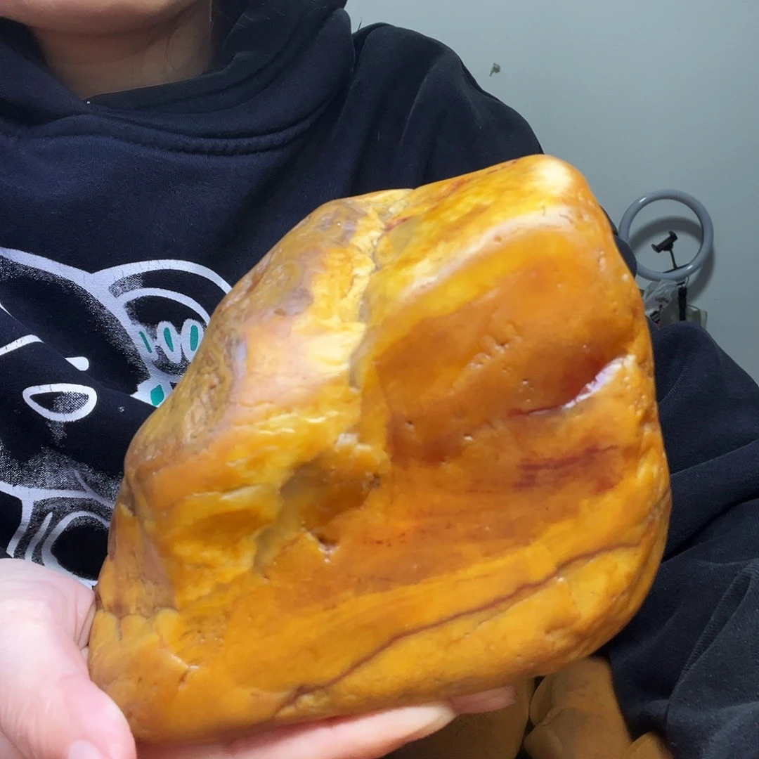 中***龍黄蜡石确实黄蜡石