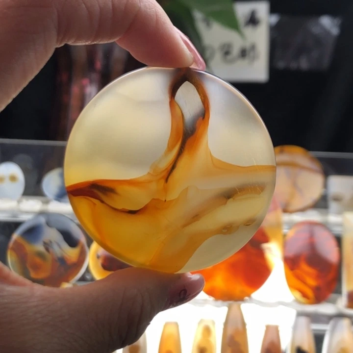 玛瑙/玉髓颈饰未镶嵌532