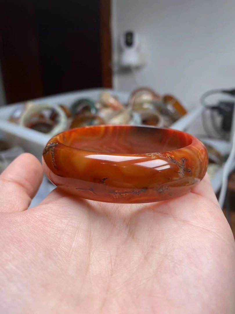 精品水草玛瑙手镯