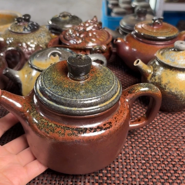 茶杯紫砂一****怪大德钟壶