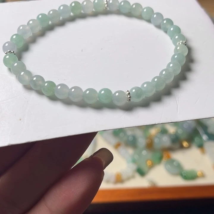 未镶嵌手串翡翠翡翠